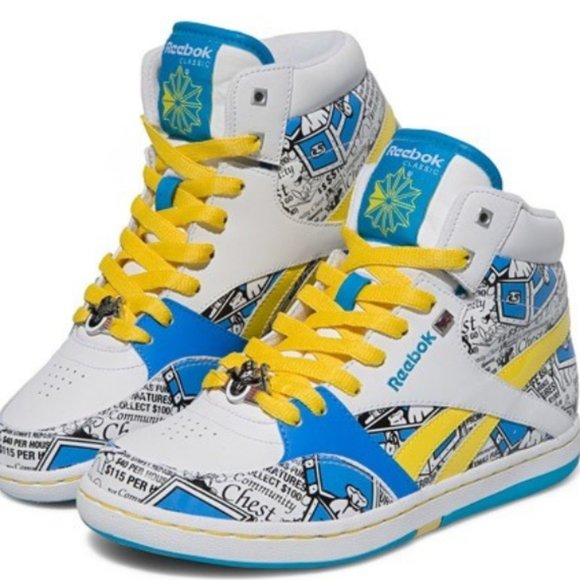 reebok monopoly shoes